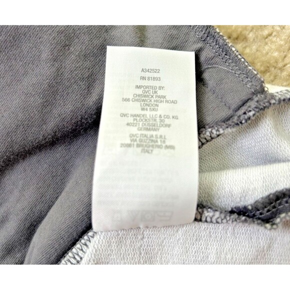 D Co Active Women's Camouflage Pullover Tunic Grey Medium with Pockets - Picture 7 of 9